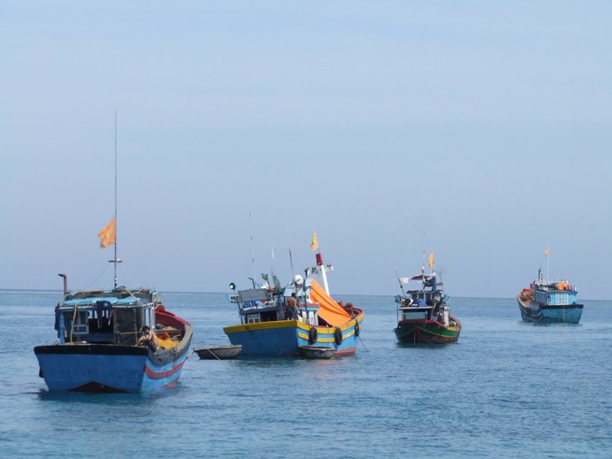 157 fishing ships get satellite receivers - ảnh 1